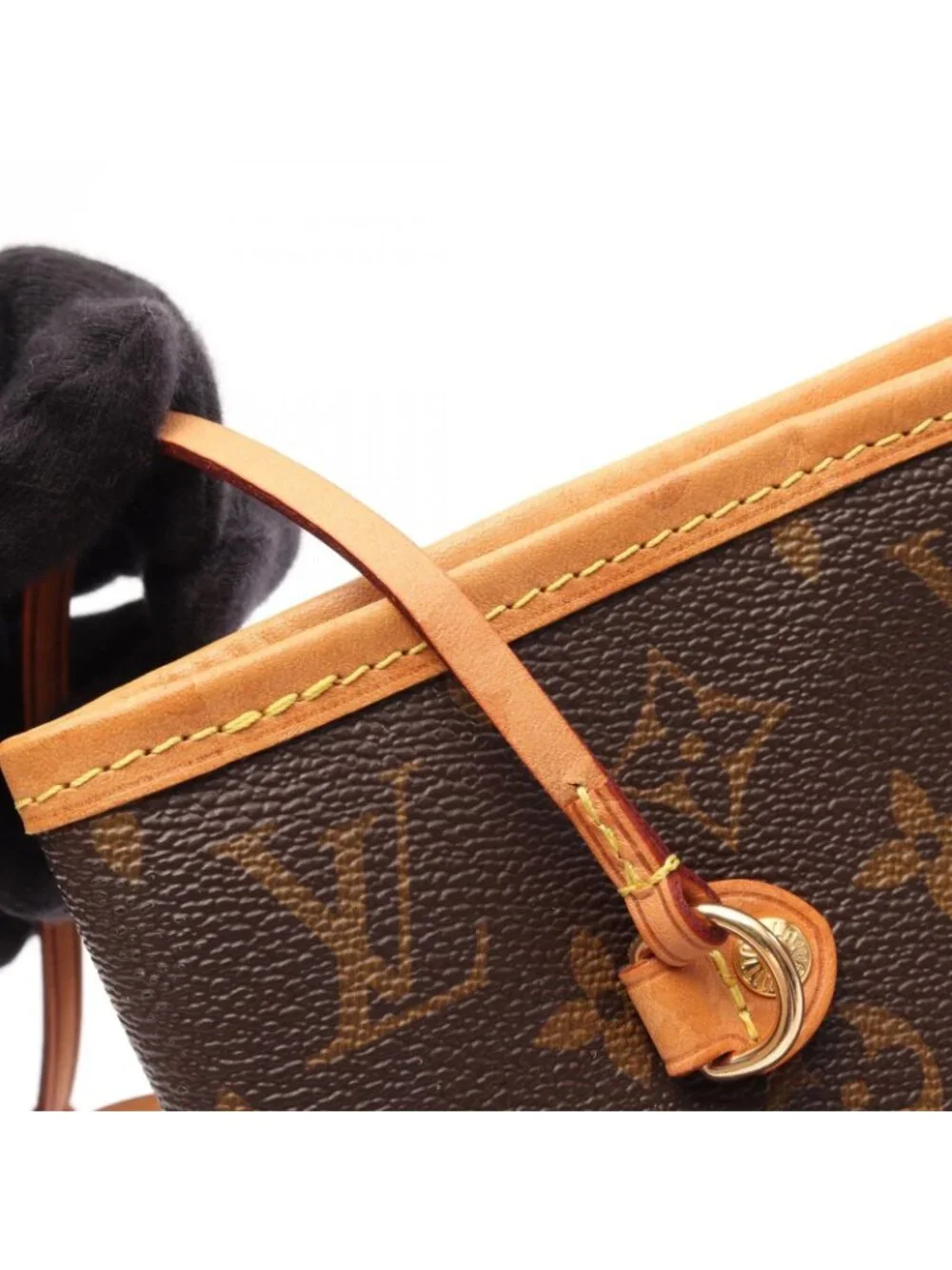 Louis Vuitton Tote Neverfull MM Canvas Leather
